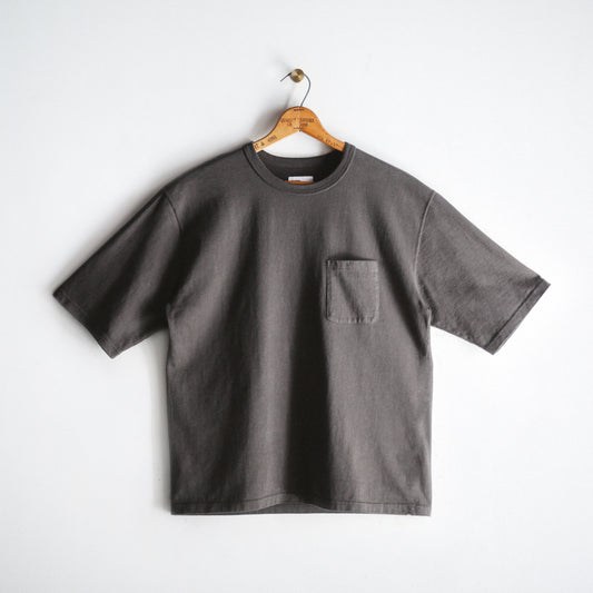 Limited Edition Col. / 10oz Wakayama Azuma Knit Over Size T-shirt / Garment Dye