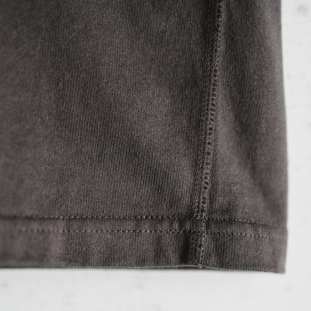 Limited Edition Col. / 10oz Wakayama Azuma Knit Over Size T-shirt / Garment Dye