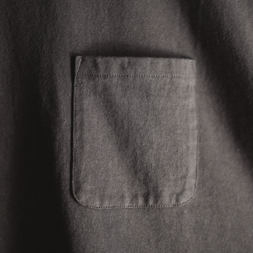 Limited Edition Col. / 10oz Wakayama Azuma Knit Over Size T-shirt / Garment Dye