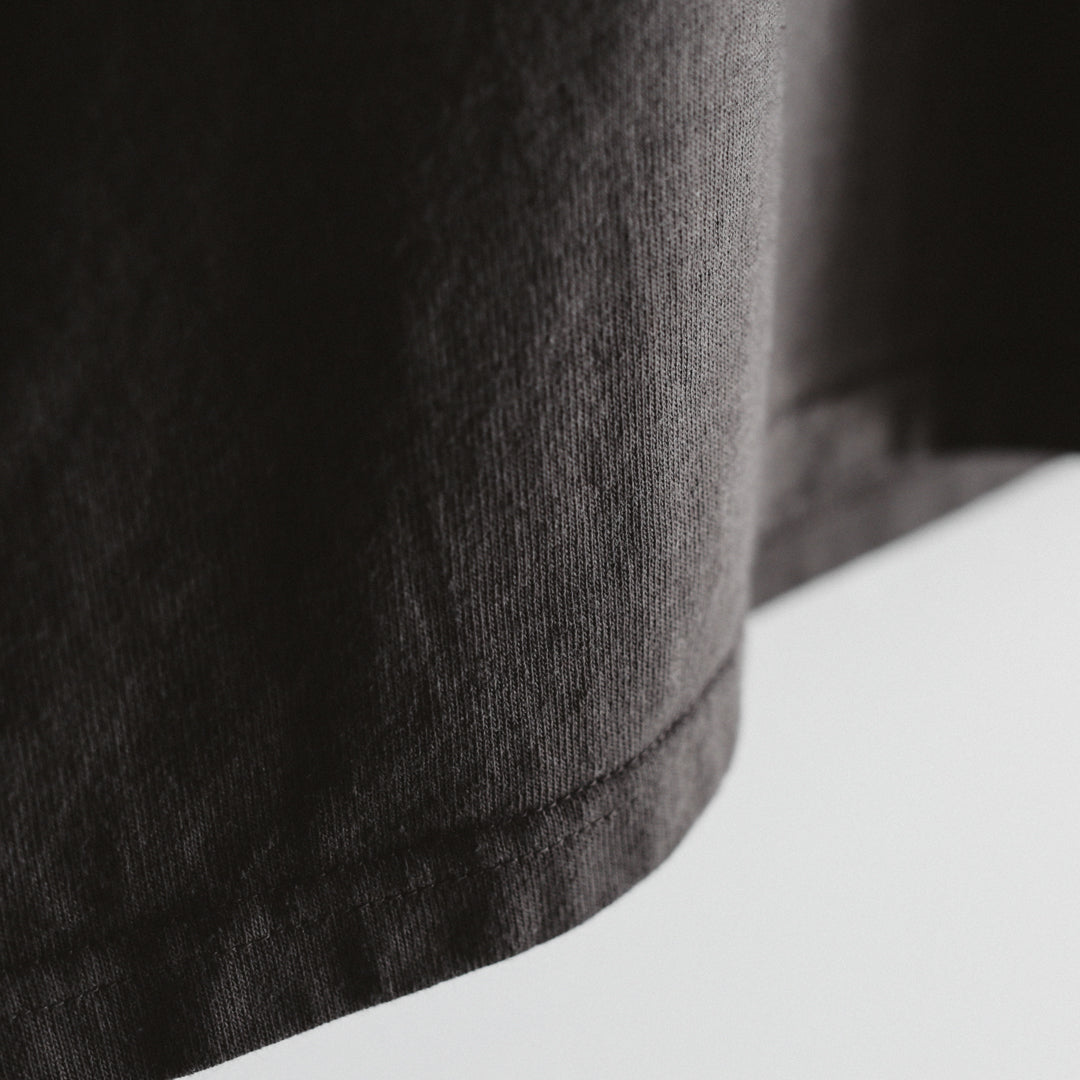 Limited Edition Col. / 10oz Wakayama Azuma Knit Over Size T-shirt / Garment Dye