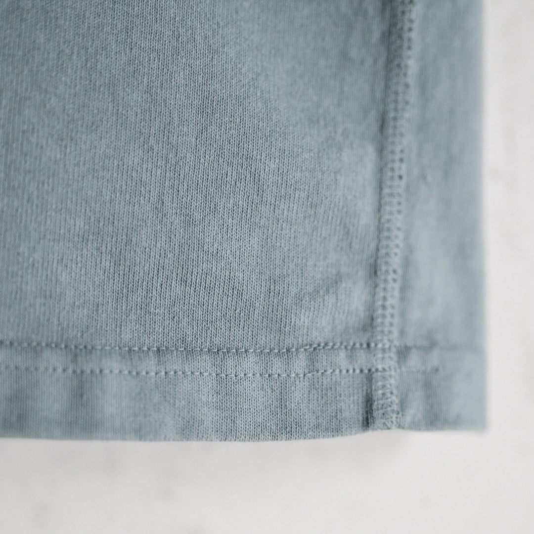Limited Edition Col. / 10oz Wakayama Azuma Knit Over Size T-shirt / Garment Dye