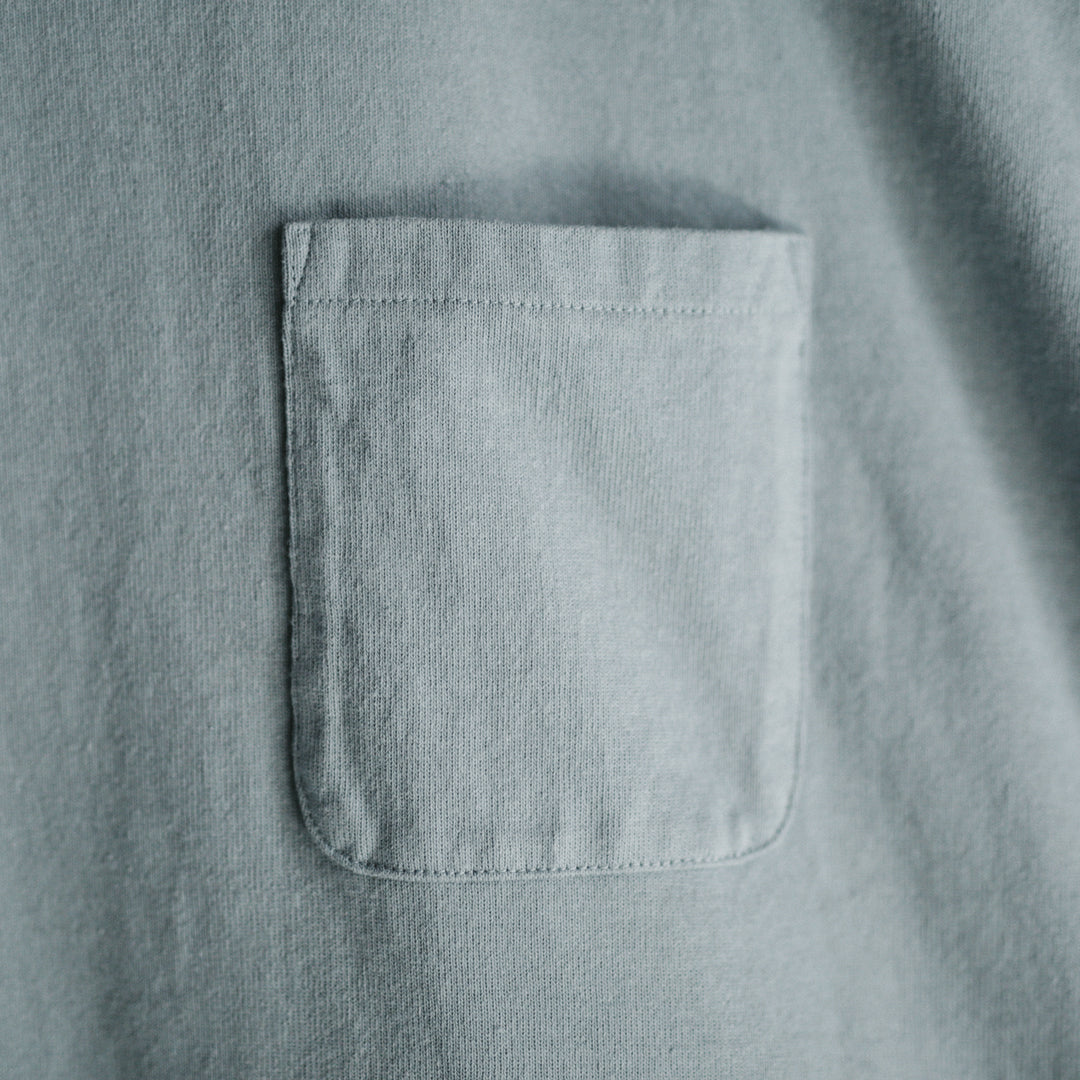 Limited Edition Col. / 10oz Wakayama Azuma Knit Over Size T-shirt / Garment Dye
