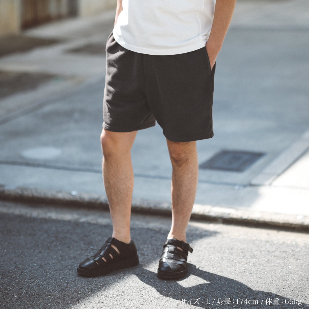 Exclusive Col. / 12oz Wakayama " Tsuri-Ami " Half Pants / Garment Dye