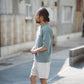 Limited Edition Col. / 10oz Wakayama Azuma Knit Over Size T-shirt / Garment Dye