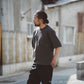 Limited Edition Col. / 10oz Wakayama Azuma Knit Over Size T-shirt / Garment Dye