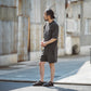 Limited Edition Col. / 10oz Wakayama Azuma Knit Over Size T-shirt / Garment Dye