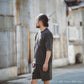 Limited Edition Col. / 10oz Wakayama Azuma Knit Over Size T-shirt / Garment Dye