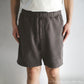 Exclusive Col. / 12oz Wakayama " Tsuri-Ami " Half Pants / Garment Dye