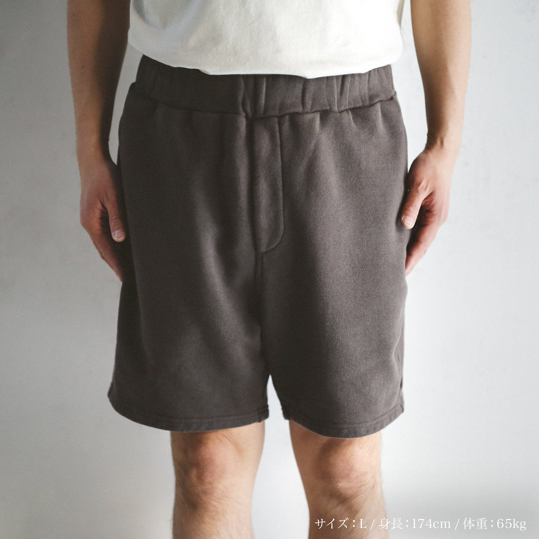Exclusive Col. / 12oz Wakayama " Tsuri-Ami " Half Pants / Garment Dye
