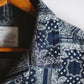Limited Edition Col. / Okayama Indigo " Bandana Jacquard " Open Collar Shirt