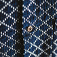 Limited Edition Col. / Sashiko " Hishigata Moyo " Open Collar Shirt