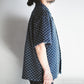 Limited Edition Col. / Sashiko " Hishigata Moyo " Open Collar Shirt
