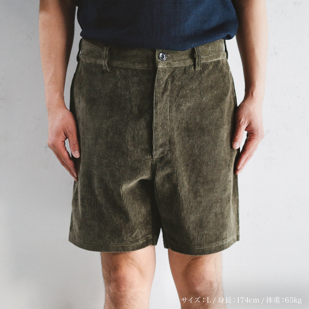 Limited Edition Col. / Shizuoka Enshū " Kōru-Ten " Cotton Linen Half Pants