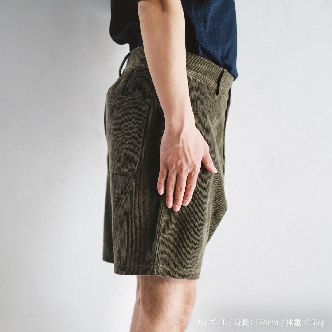 Limited Edition Col. / Shizuoka Enshū " Kōru-Ten " Cotton Linen Half Pants