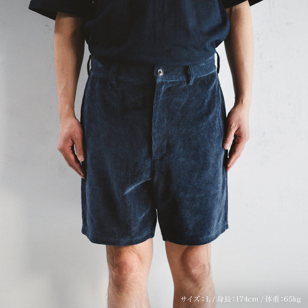 Limited Edition Col. / Shizuoka Enshū " Kōru-Ten " Cotton Linen Half Pants