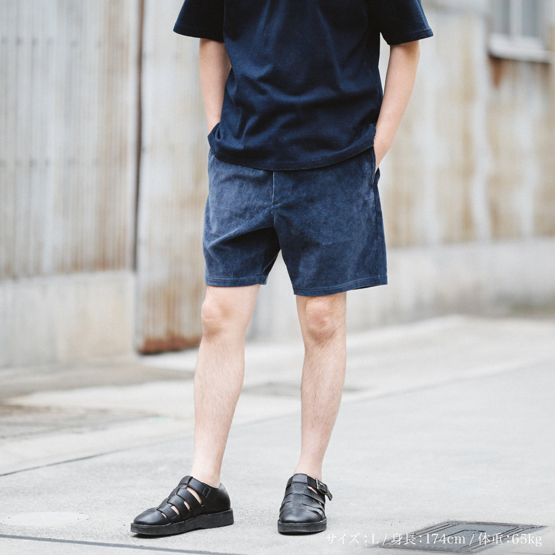 Limited Edition Col. / Shizuoka Enshū " Kōru-Ten " Cotton Linen Half Pants