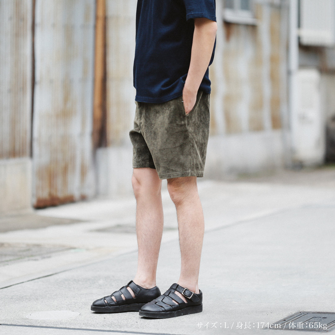 Limited Edition Col. / Shizuoka Enshū " Kōru-Ten " Cotton Linen Half Pants