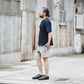 Limited Edition Col. / 10oz " Amami Doro-Zome " Indigo Henley Neck T-Shirt
