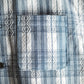 Limited Edition Col. / Sashiko " Kasane-Koushi Moyo " Open Collar Shirt
