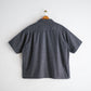 Limited Edition Col. / 7.1oz Okayama Sashiko Indigo Open Collar Shirt