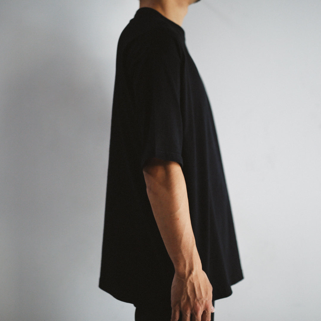 Classic Col. / BIG silhouette Crewneck Pocket T-shirt