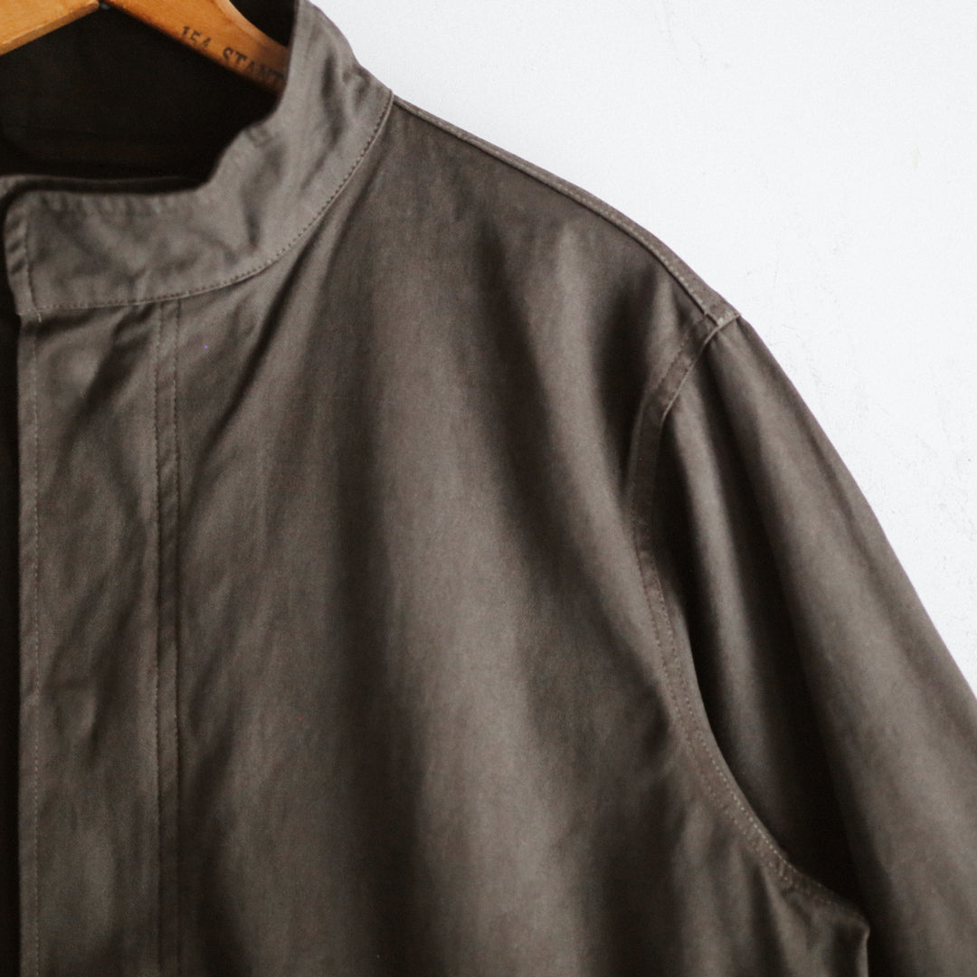 Limited Edition Col. / 9.2oz " Amami Doro-Zome " Selvedge Duck Mods Coat