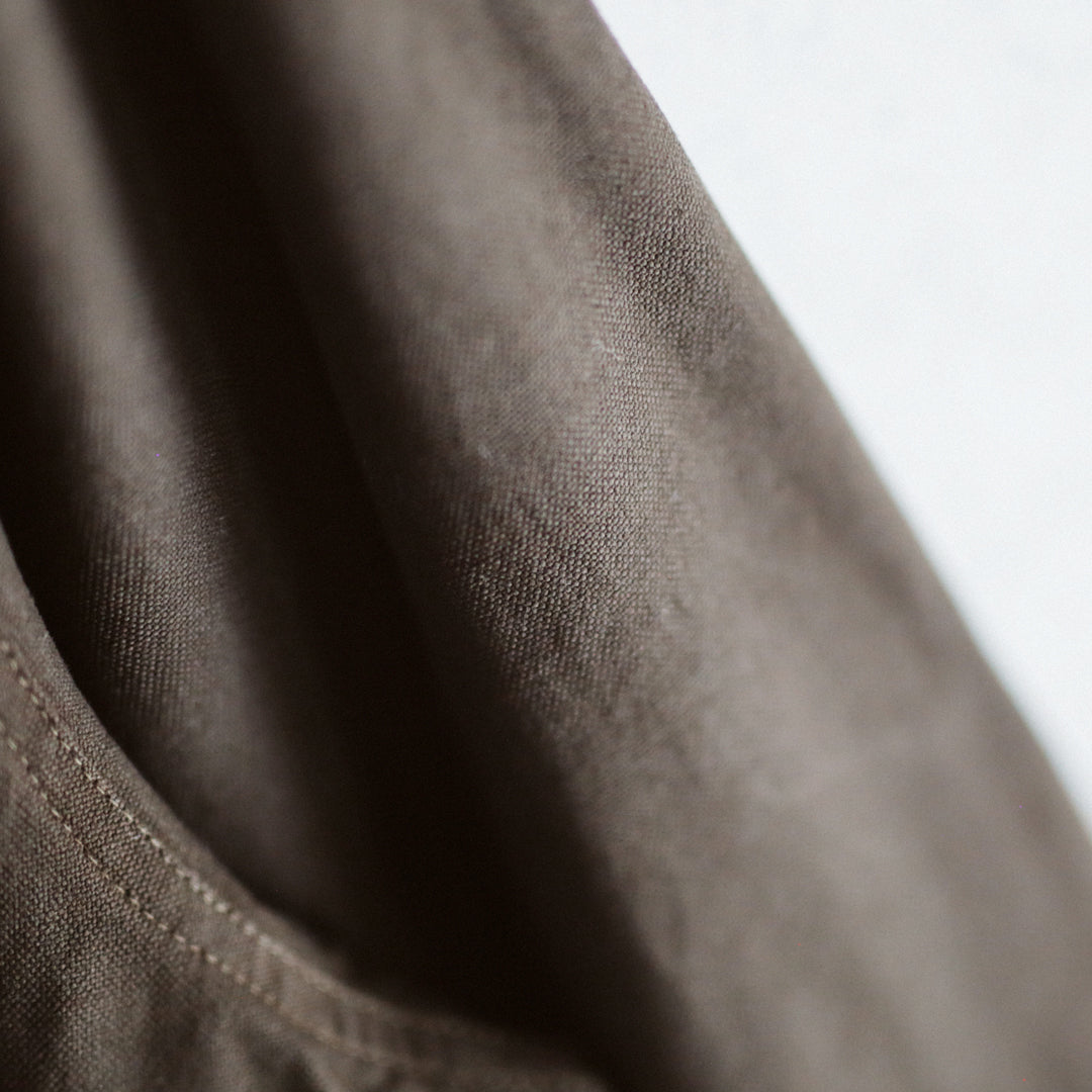 Limited Edition Col. / 9.2oz " Amami Doro-Zome " Selvedge Duck Mods Coat