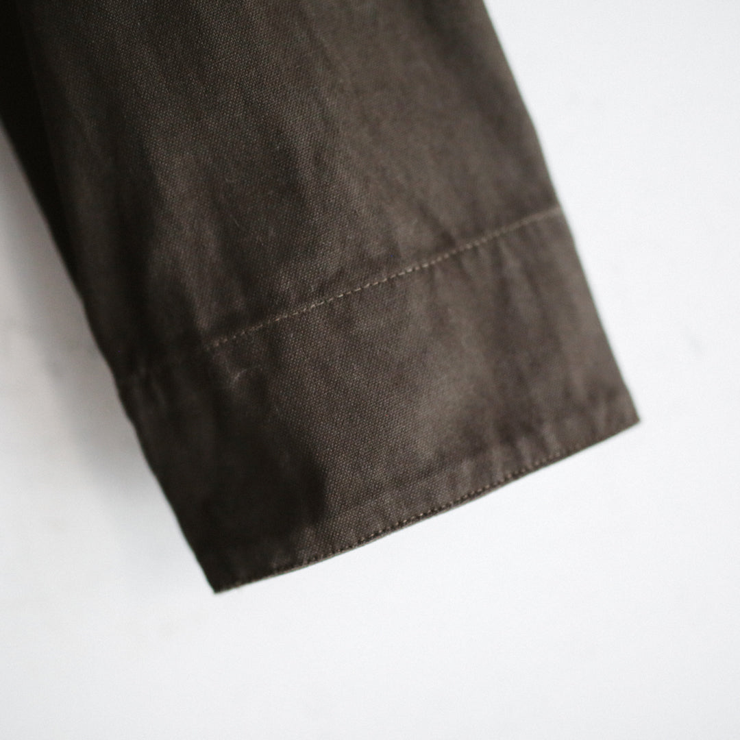 Limited Edition Col. / 9.2oz " Amami Doro-Zome " Selvedge Duck Mods Coat