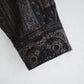 Limited Edition Col. / " Amami Doro-Zome " Bandana Jacquard Band Collar Shirt