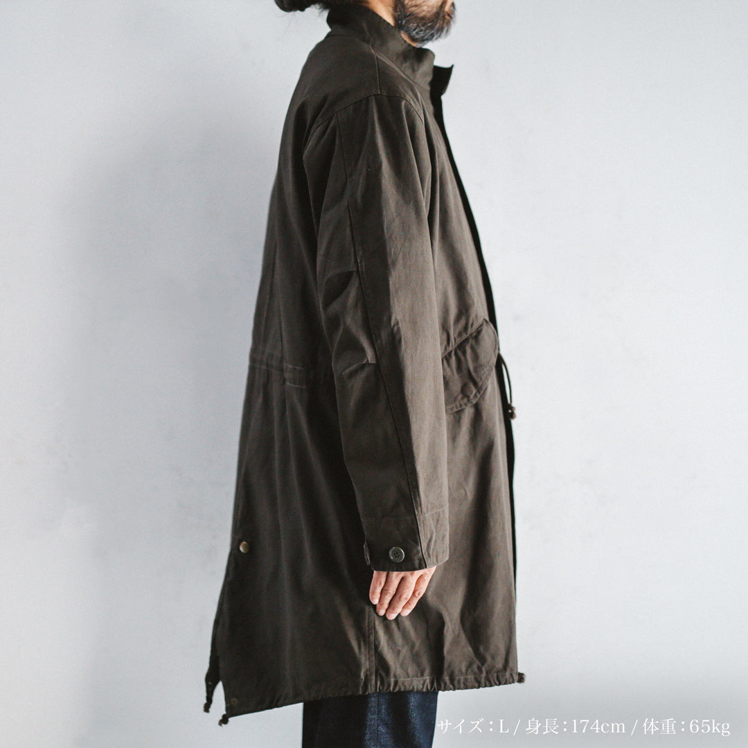 Limited Edition Col. / 9.2oz " Amami Doro-Zome " Selvedge Duck Mods Coat