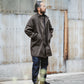 Limited Edition Col. / 9.2oz " Amami Doro-Zome " Selvedge Duck Mods Coat