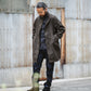 Limited Edition Col. / 9.2oz " Amami Doro-Zome " Selvedge Duck Mods Coat