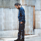 Limited Edition Col. / 15.5oz Heavy weight Indigo Dye V-Gazette Sweat