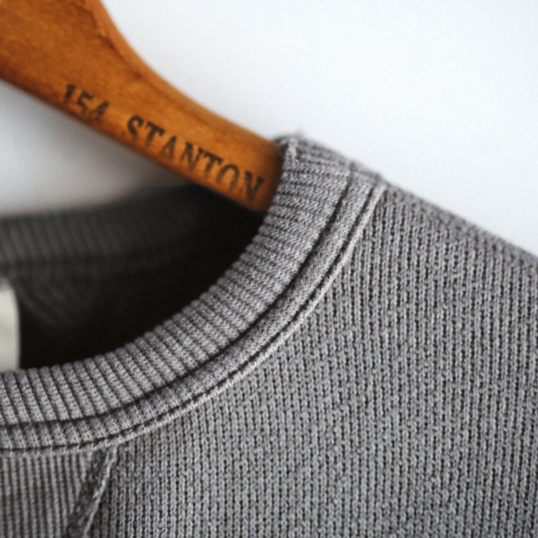 Limited Edition Col. / 12.5oz Wakayama " Trinity Urake " Garment Dye V-Gazette Sweat