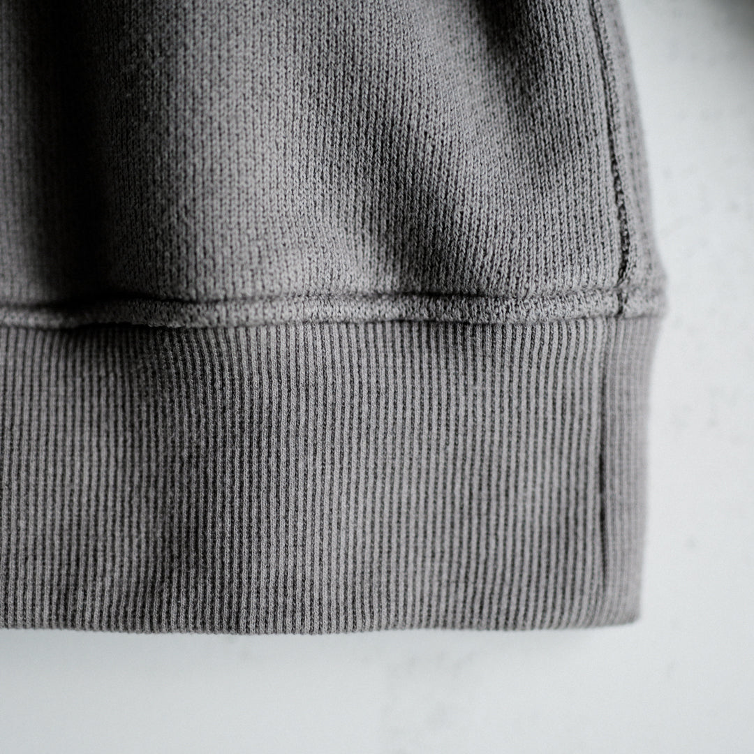 Limited Edition Col. / 12.5oz Wakayama " Trinity Urake " Garment Dye V-Gazette Sweat