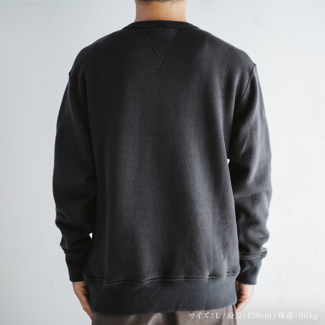 Limited Edition Col. / 12.5oz Wakayama " Trinity Urake " Garment Dye V-Gazette Sweat