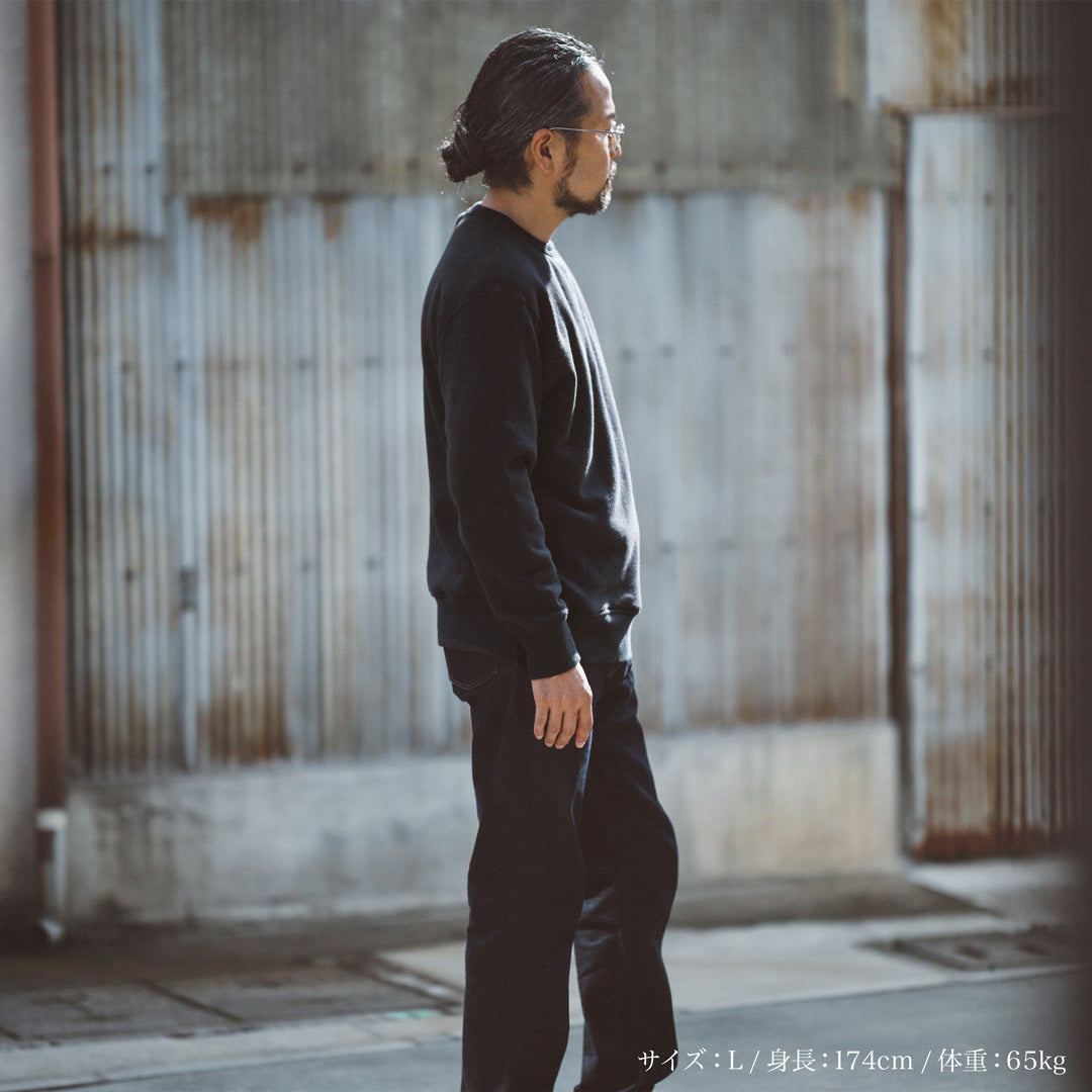 Limited Edition Col. / 12.5oz Wakayama " Trinity Urake " Garment Dye V-Gazette Sweat