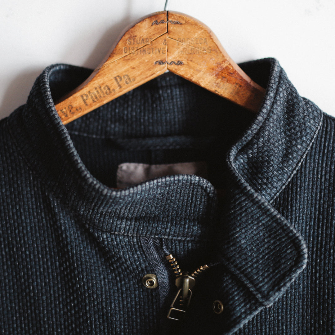 Limited Edition Col. / 14oz "Amami Doro-Zome" Sashiko Mods Coat