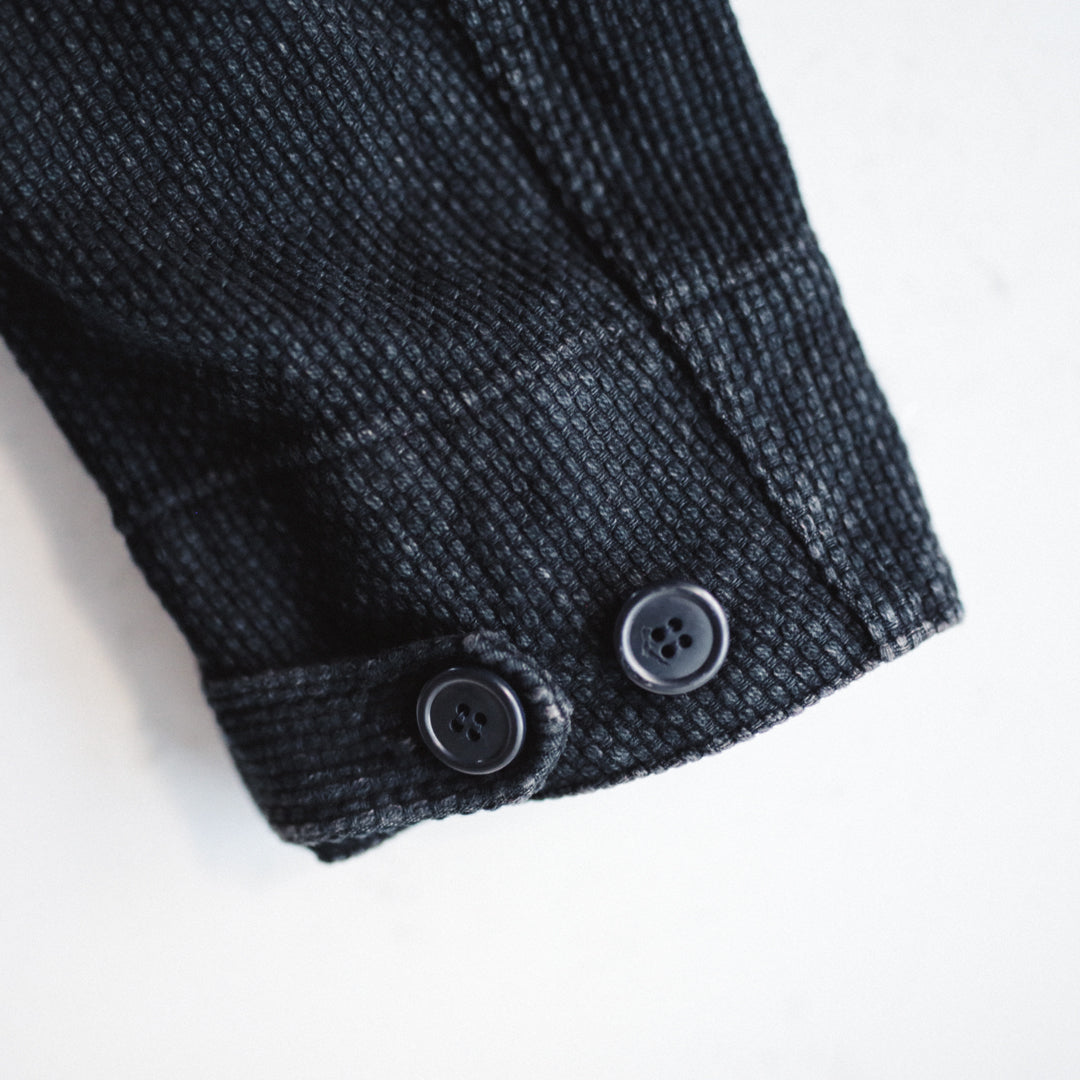 Limited Edition Col. / 14oz "Amami Doro-Zome" Sashiko Short Mods Parka