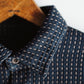 Limited Edition Col. / 8.5oz "Amami Doro-Zome" Sashiko Regular Collar Shirt