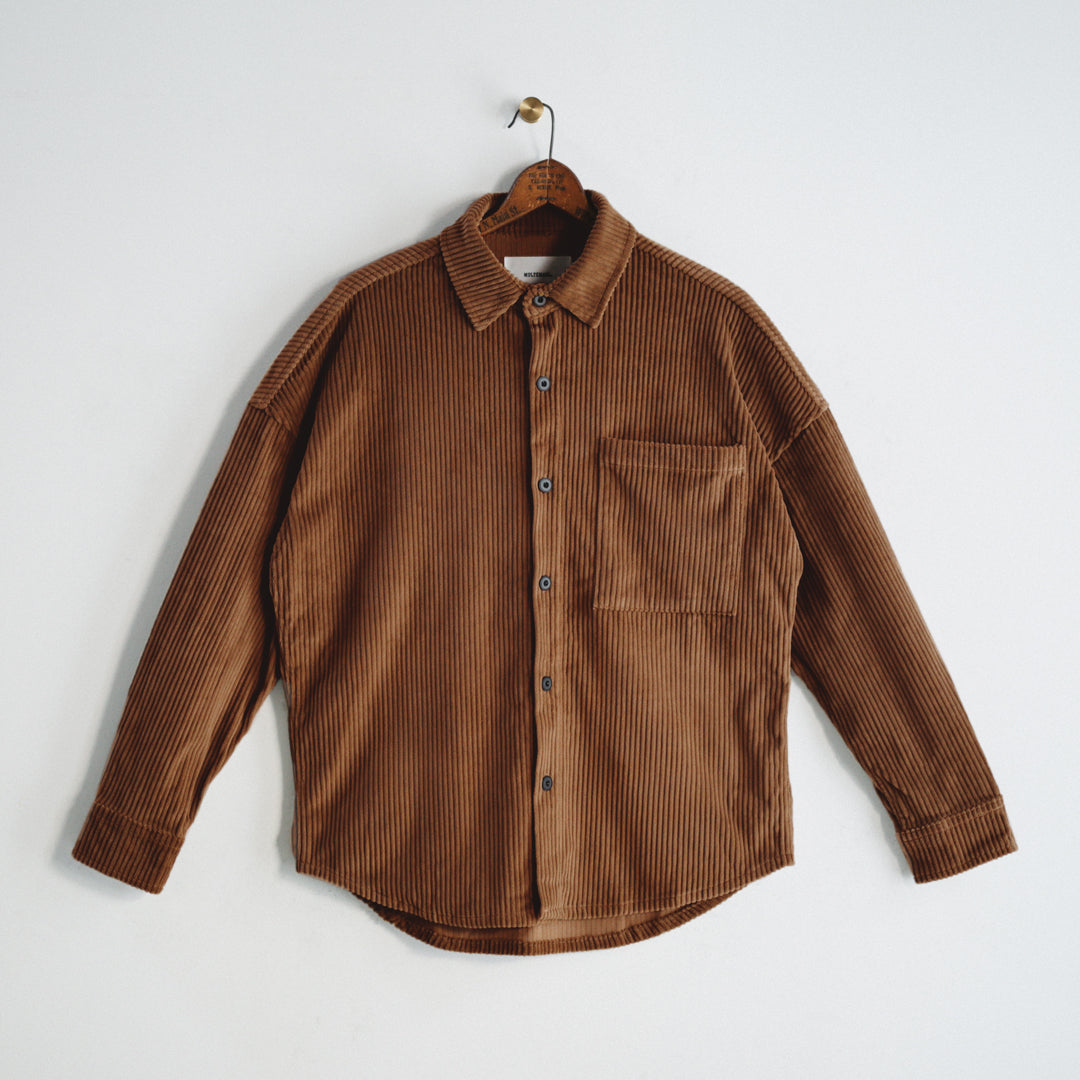 【アウトレット】Classic Col. / Comfort Stretch Corduroy Shirt