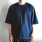 Indigo Dye Col. / 10oz Back Side Indigo Over Size T-shirt