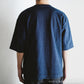 Indigo Dye Col. / 10oz Back Side Indigo Over Size T-shirt