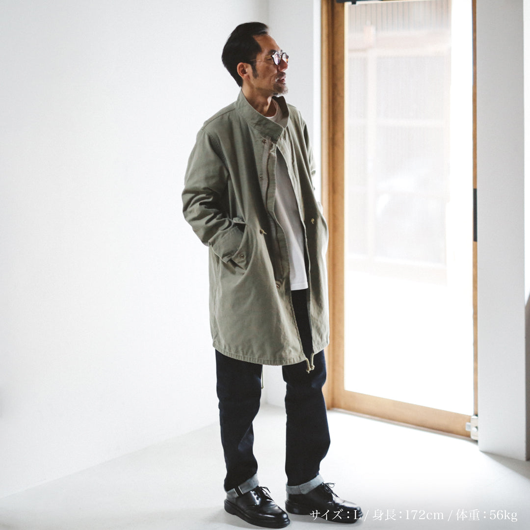 【即日】Limited Edition Col. / 8.5oz Okayama Back Satin Mods Coat