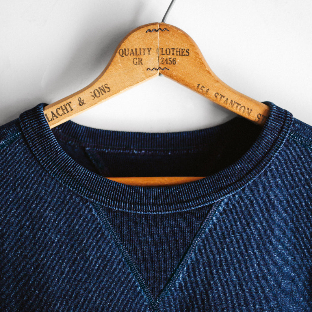 Limited Edition Col. / 10oz Indigo Dyed V-Gazette T-Shirt