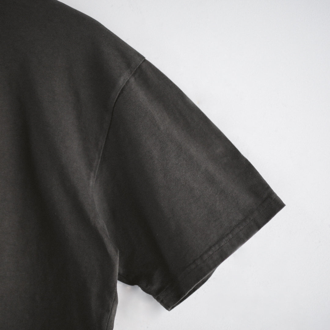 Limited Edition Col. / 10oz Garment Dyed Henley Neck T-Shirt