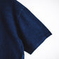 Indigo Dye Col. / 10oz Indigo Henley Neck T-Shirt