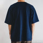 Indigo Dye Col. / 10oz Indigo Henley Neck T-Shirt