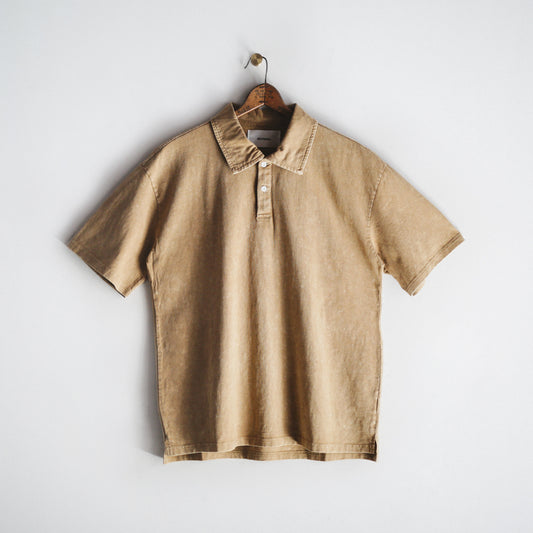 【アウトレット】Classic Col. / 9.7oz Washed Polo Shirt