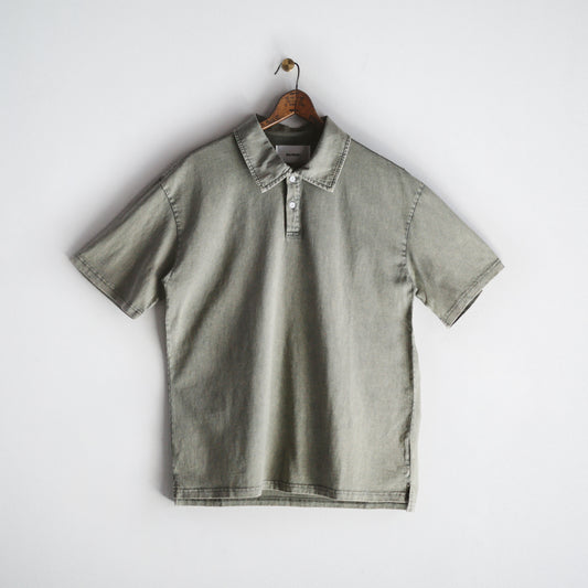 【アウトレット】Classic Col. / 9.7oz Washed Polo Shirt